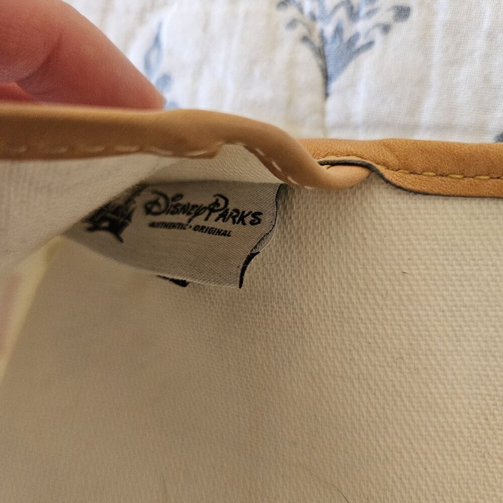 Dooney & Bourke Disney Sketch Wristlet Mickey Minnie Tinker Bell Rare Retired - Picture 7 of 16